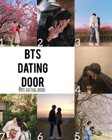 bts dating doors instagram
